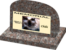ペットの墓石 - スリ−ピ− ムーンライト